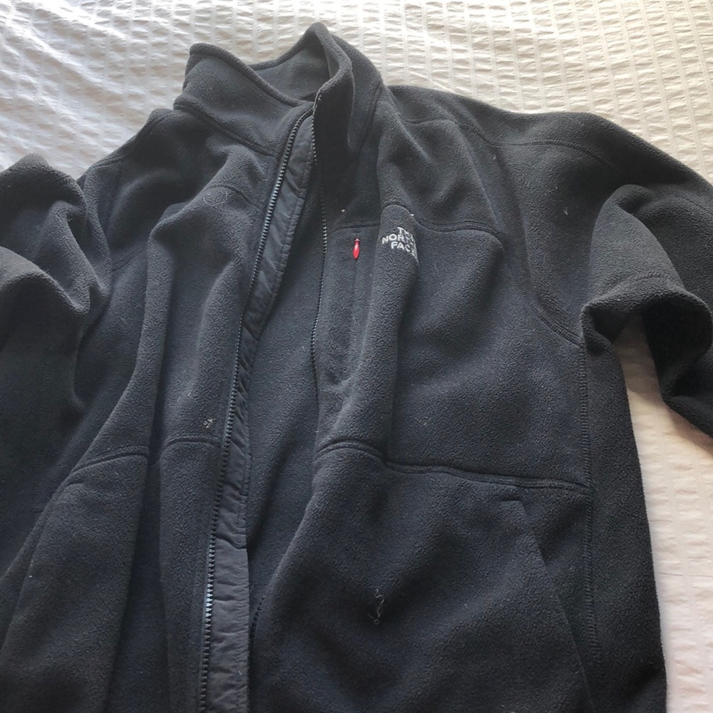 North face zip jacket